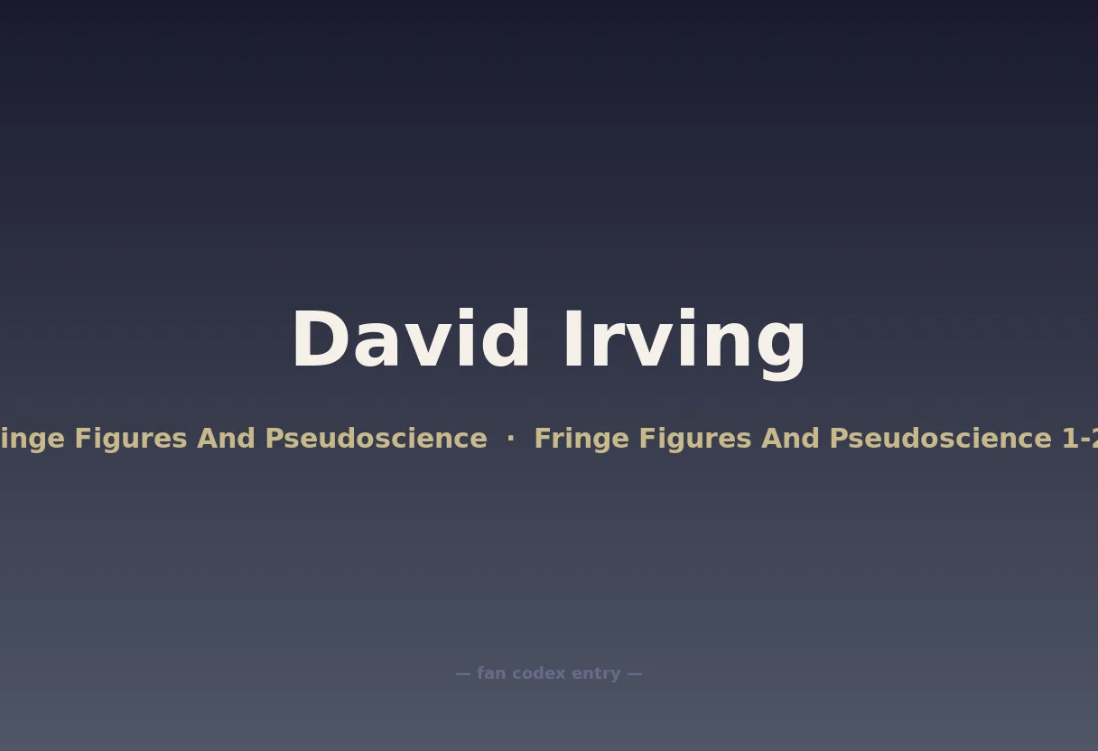 David Irving